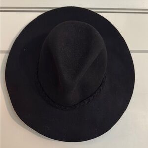 Hollister Classic Black Fedora Hat
